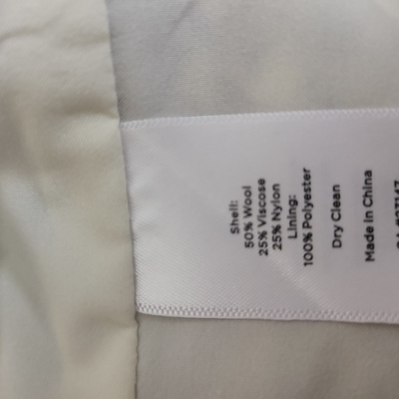 Talbots Petites Houndstooth Pencil Skirt 10 Petite - Picture 7 of 7